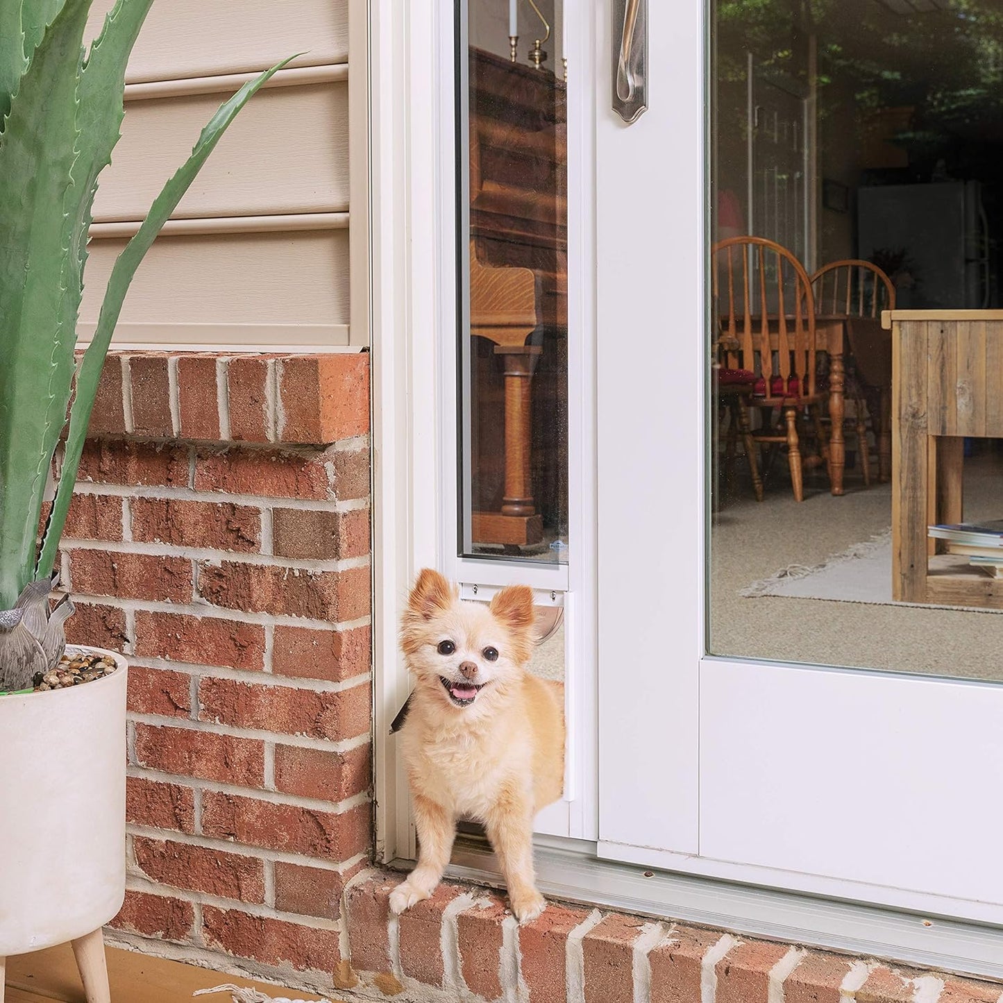 PetSafe 2-Piece Fits Sliding Glass Pet Door 76" - 81" Cat and Dog Door