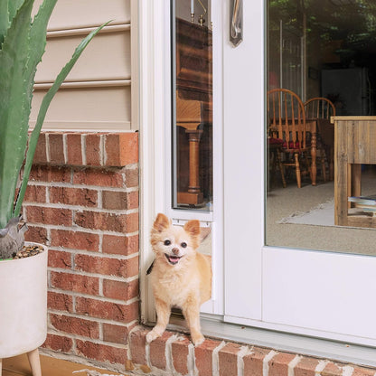 PetSafe 2-Piece Fits Sliding Glass Pet Door 76" - 81" Cat and Dog Door