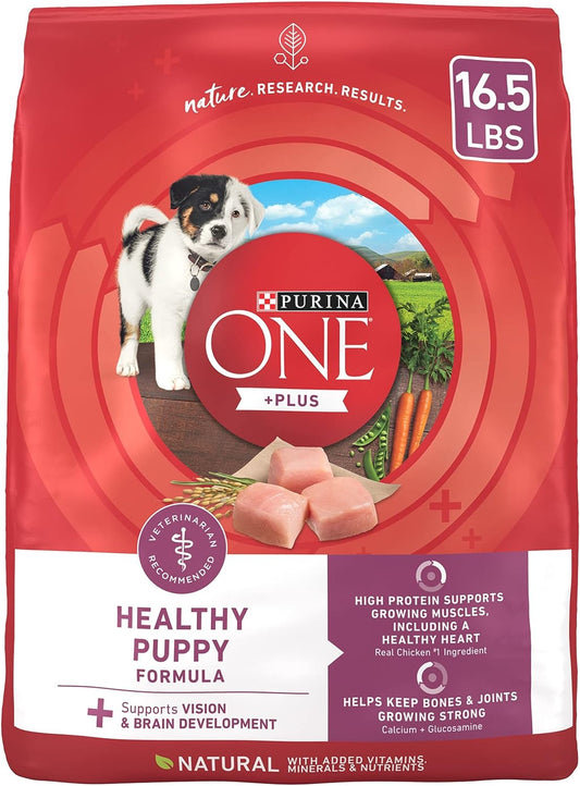 Purina ONE Plus Healthy Puppy Formula High Protein Natural Dry Puppy Food -  Dry Dog Food Purina ONE