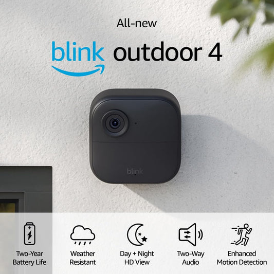 Blink Outdoor Smart Battery-Powered Add-On Security Camera