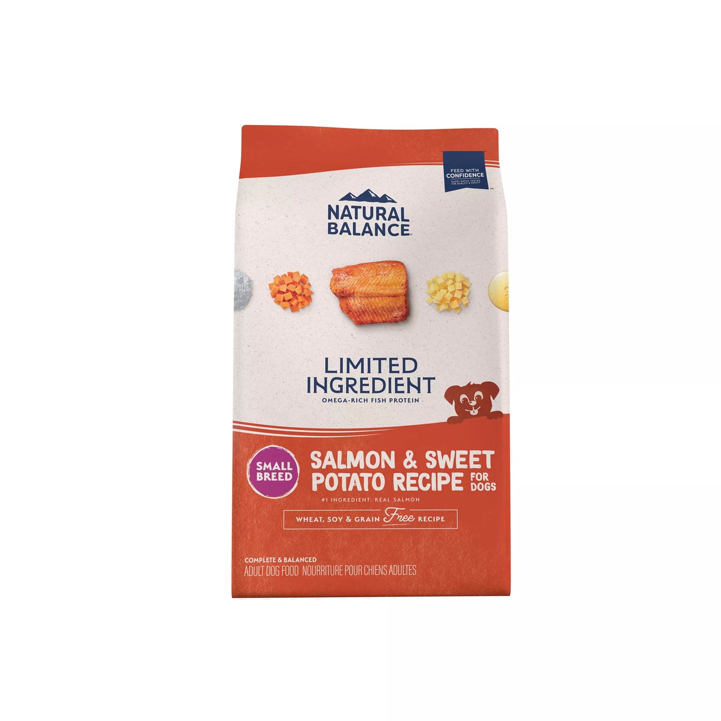 Natural Balance Limited Ingredient Small Breed Adult Dry Dog Food - Salmon & Sweet Potato