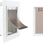 PetSafe Wall Entry Plastic Pet Door - Telescoping Frame Cat & Dog Door