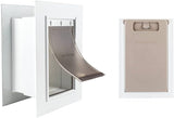 PetSafe Wall Entry Plastic Pet Door - Telescoping Frame Cat & Dog Door