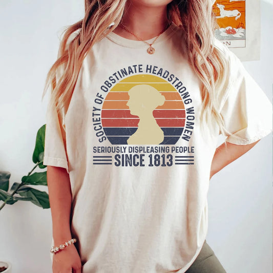 Book Society of Obstinate Headstrong Women Shirt, Feminist Shirt, Feminism Shirt