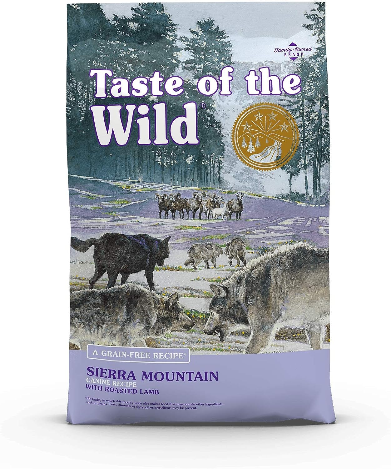 Taste of the Wild Sierra Mountain Grain-Free Roasted Lamb Dry Dog Food -  Dry Dog Food Taste of the Wild
