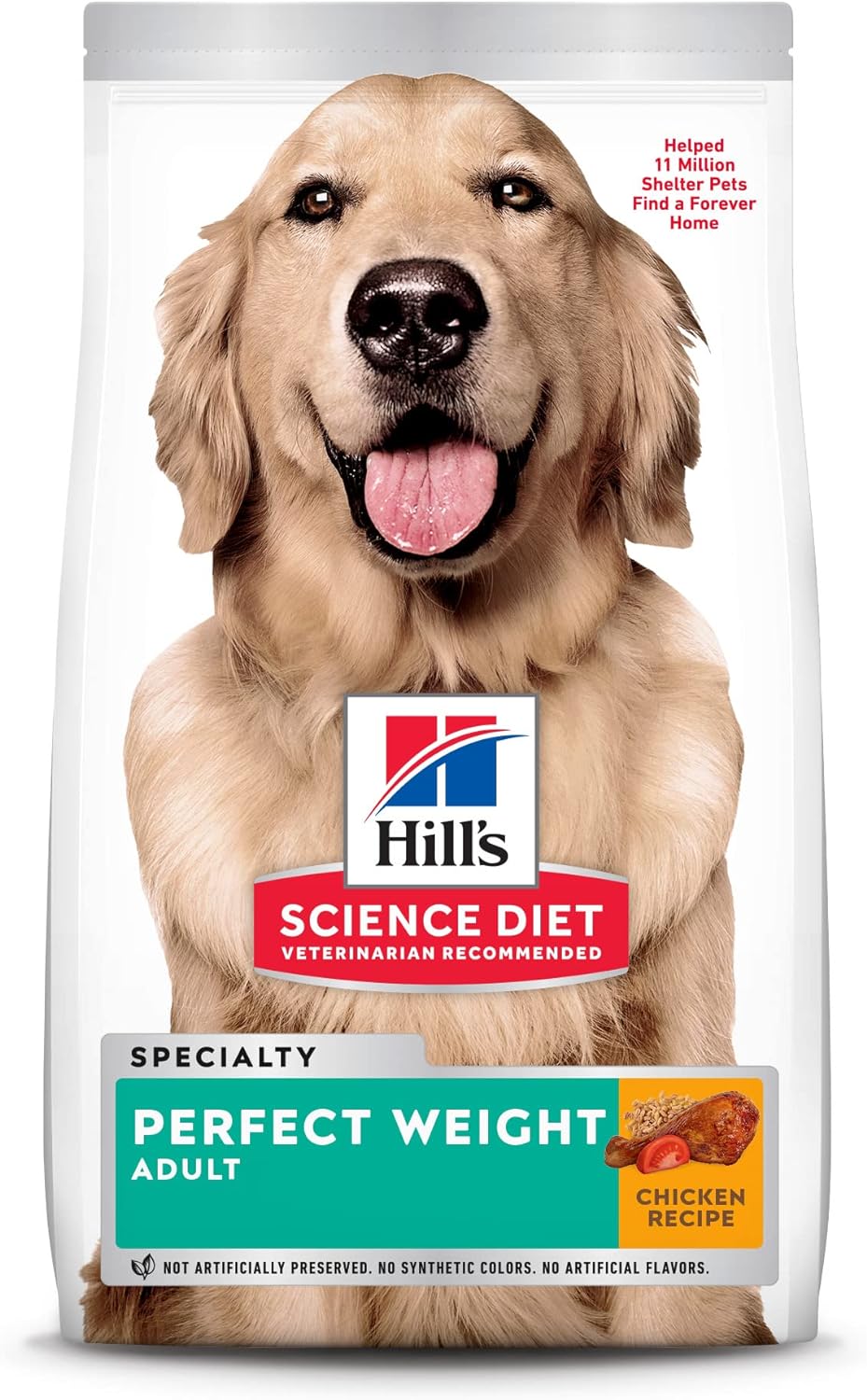 Hill's Science Diet Adult Perfect Weight Chicken Recipe Dry Dog Food -  Dry Dog Food Hill's Science