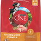 Purina ONE Chicken and Rice Formula Dry Dog Food, Saving Up to 50%