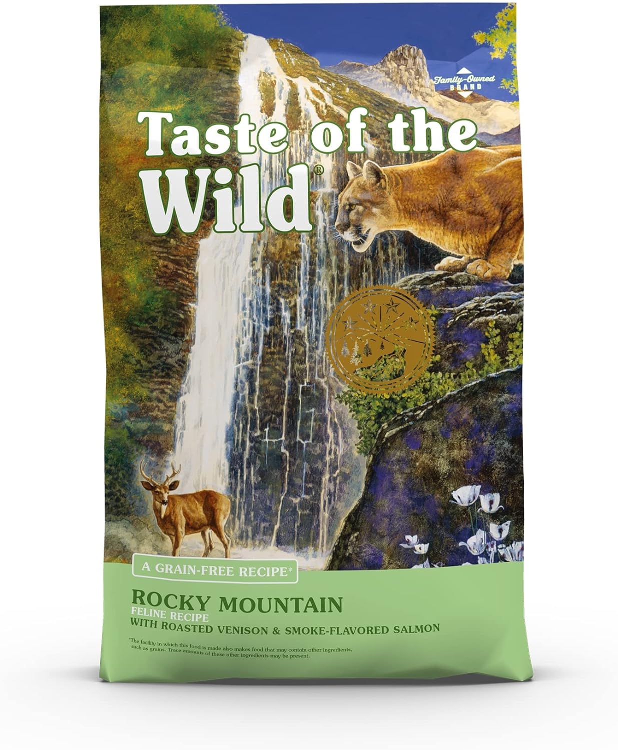 Taste of the Wild Rocky Mountain Grain-Free with Roasted Venison & Smoke-Flavored Salmon Dry Cat Food -  Dry Cat Food Taste of the Wild