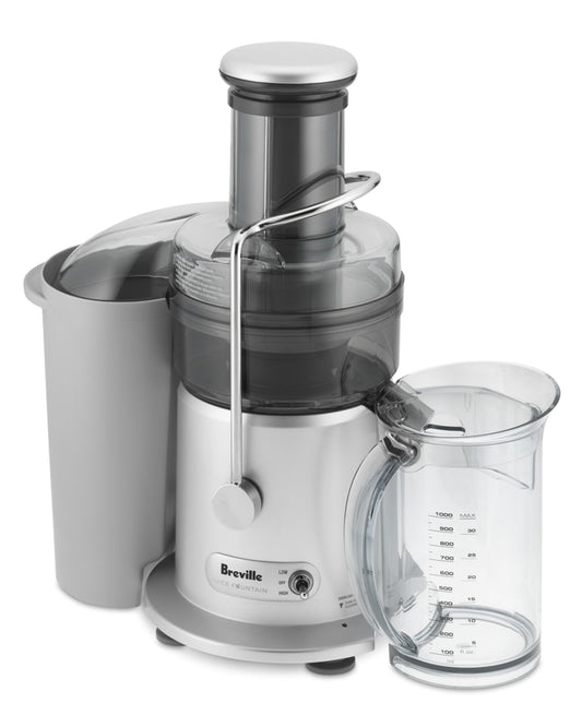 Breville Juice Fountain Plus Juicer, Brushed Stainless Steel, JE98XL