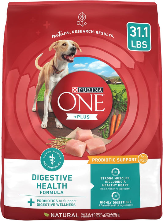 Purina One Plus Digestive Health Formula Adult Dry Dog Food Natural -  Dry Dog Food Purina ONE
