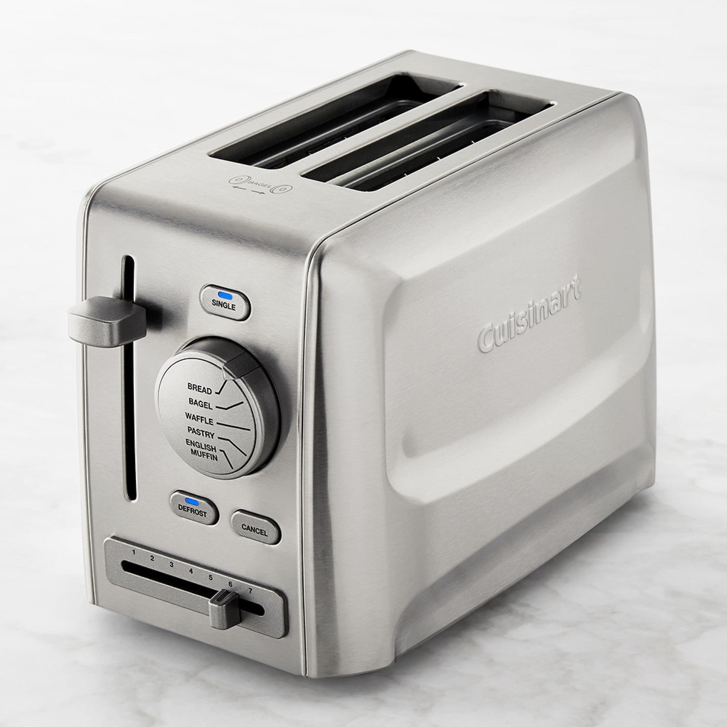 Cuisinart CPT-620 2-Slice Custom Select Toaster, Stainless Steel