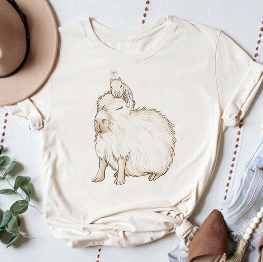 Capypara Shirt, Cute Capypara Shirt, Capy Lover Shirt , Funny Animal Shirt