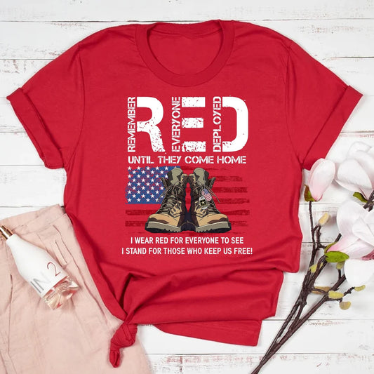 Red Fridays Shirt, On Fridays We Wear Red Shirt, Support Our Troops, Veterans Day Shirt