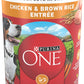 Purina ONE Natural High Protein Wet Dog Food, Tender Cuts in Gravy Chicken & Brown Rice Entree -  Wet Dog Food Purina ONE