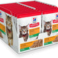 Hill's Science Diet Kitten Wet Cat Food Pouches, Chicken Recipe, 2.8 Ounce, 24-Pack -  Wet Cat Food Hill's Science
