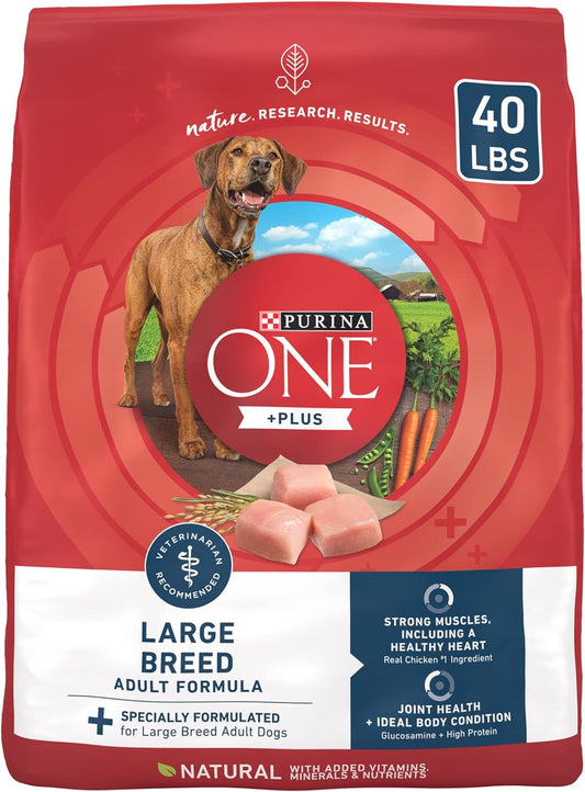 PURINA ONE Plus Large Breed Adult Dry Dog Food Formula Saving UpTo 50% -  Dry Dog Food Purina ONE