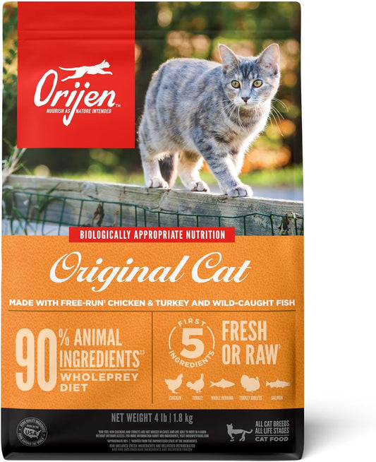 ORIJEN Original Cat, Grain Free Dry Cat Food for All Life Stages -  Dry Cat Food ORIJEN