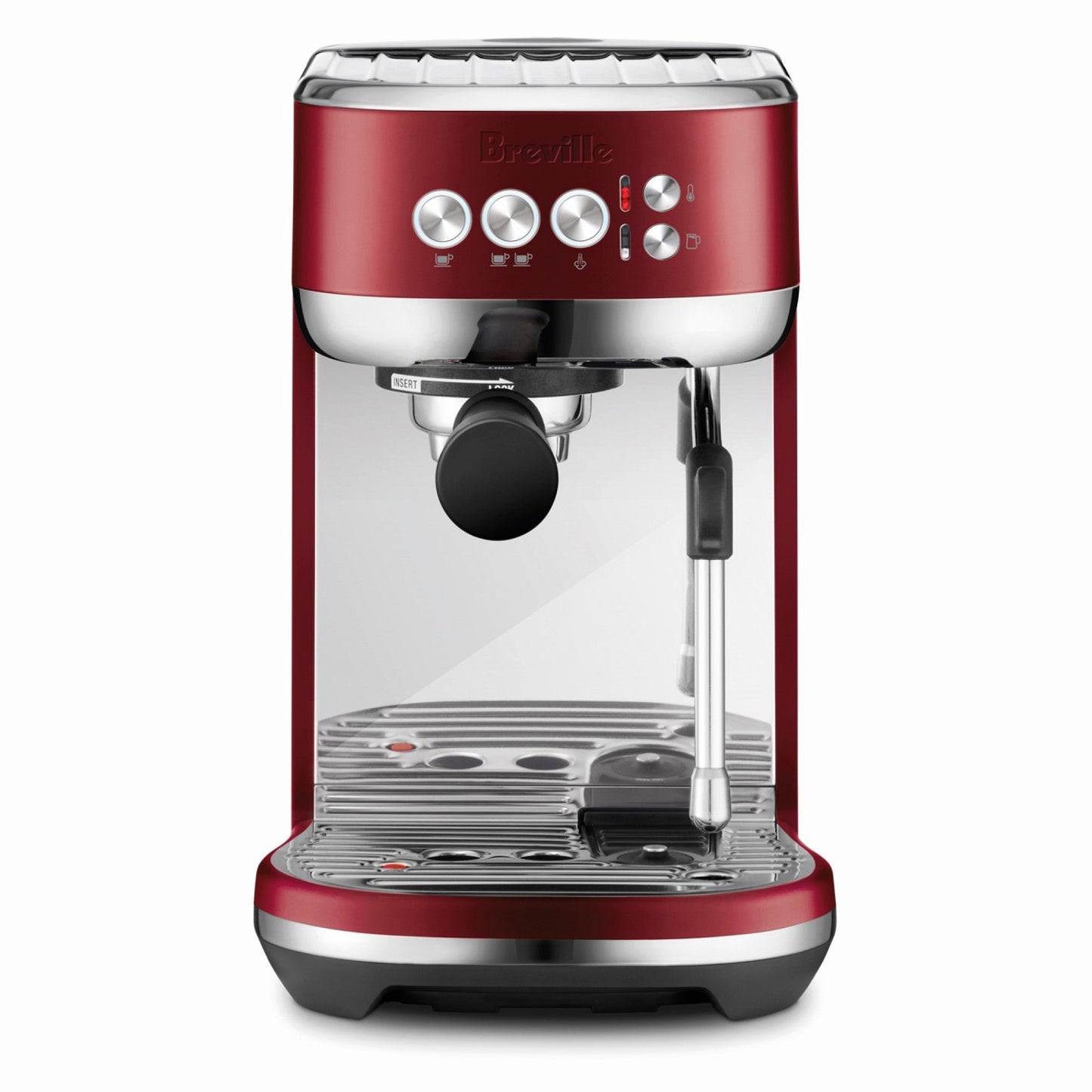 Breville Bambino Plus Espresso Machine,64 Fluid Ounces, Brushed Stainless Steel, BES500BSS
