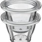 Vitamix Ascent Series Blending Bowls, Two 2 - 8 oz, Clear - 66192