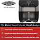 Instant Vortex Plus 6QT Air Fryer ClearCook + OdorErase 6-in-1 Functions