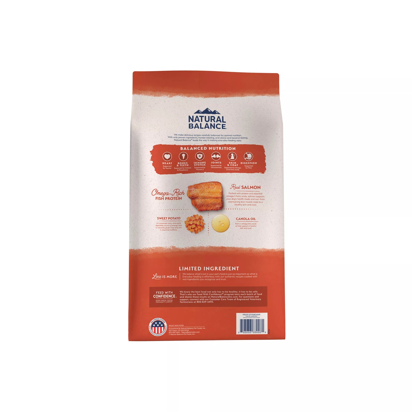Natural Balance Limited Ingredient Diets Adult Dry Dog Food - Salmon & Sweet Potato