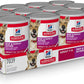 Hill's Science Diet Adult 1-6 Wet Dog Food, Savory Stew with Beef & Vegetables, 12.8 oz. Cans, 12-Pack -  Wet Dog Food Hill's Science