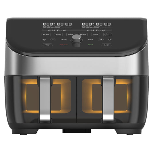 Instant Vortex Plus XL Dual ClearCook Air Fryer, Clear Windows, 8-Qt