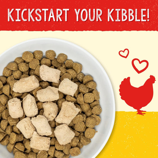 Stella & Chewy's Freeze Dried Raw Chewy's Chicken Meal Mixers High Protein Dry Dog Food Topper -  Dry Dog Food Stella & Chewy's