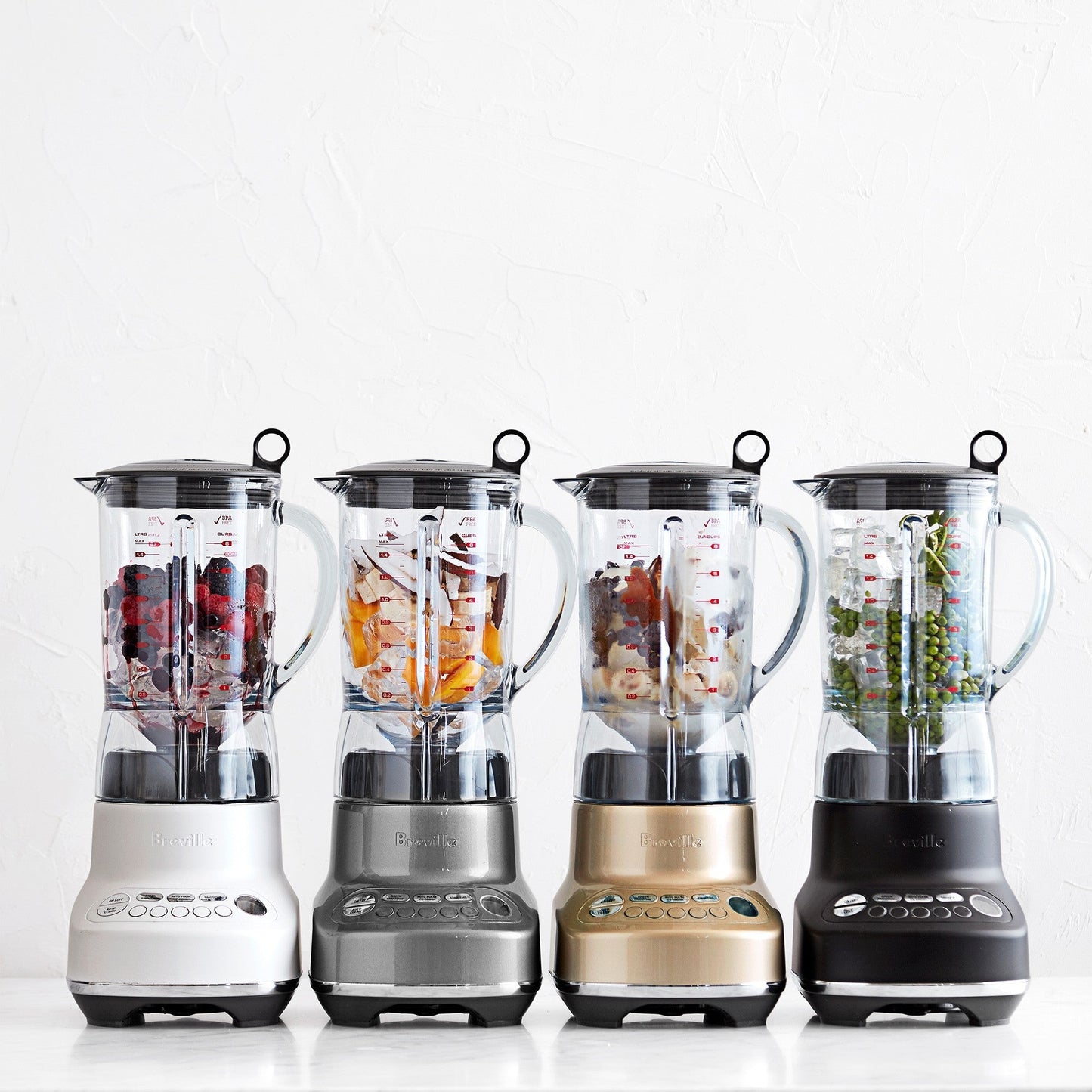 Breville Fresh and Furious Blender, Silver, BBL620SIL