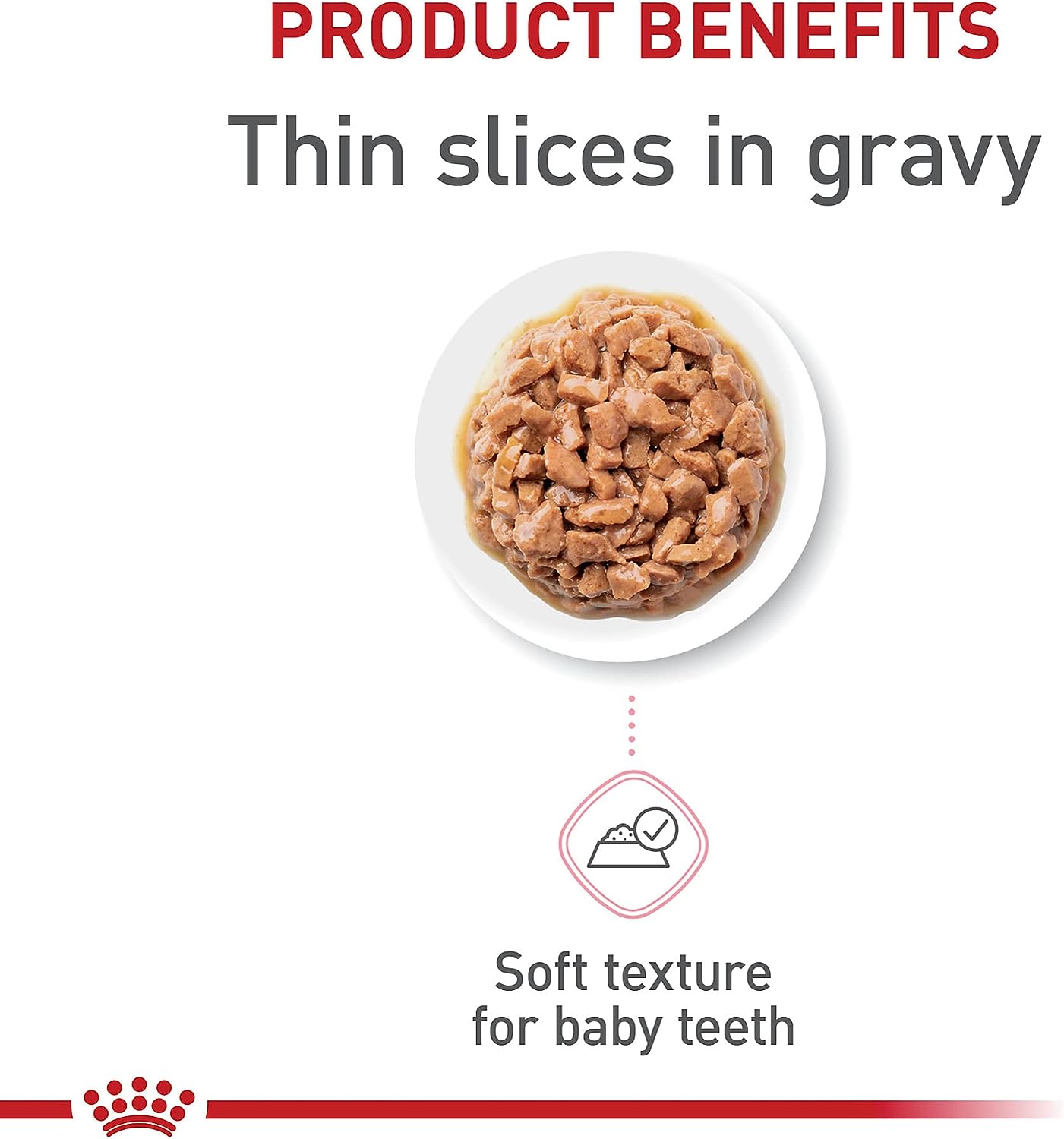 Royal Canin Feline Health Nutrition Kitten Thin Slices in Gravy Canned Cat Food -  Wet Cat Food Royal Canin