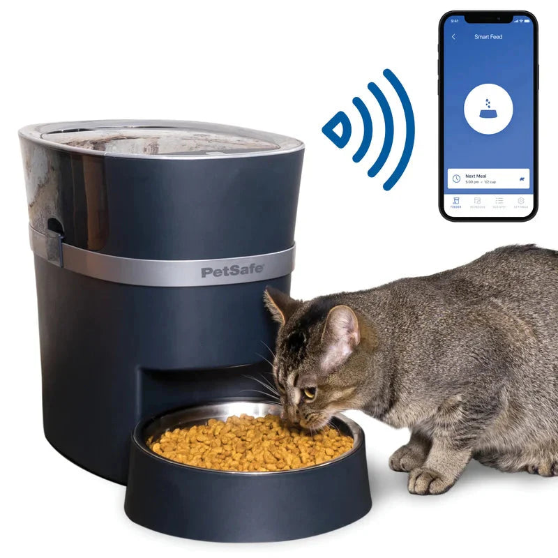 PetSafe Smart Feed, Electronic Pet Feeder for Cats & Dogs, 6L/24 Cup Capacity -  Automatic Feeder PetSafe