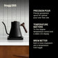 Fellow Stagg EKG Electric Gooseneck Kettle - Pour-Over Coffee and Tea Kettle