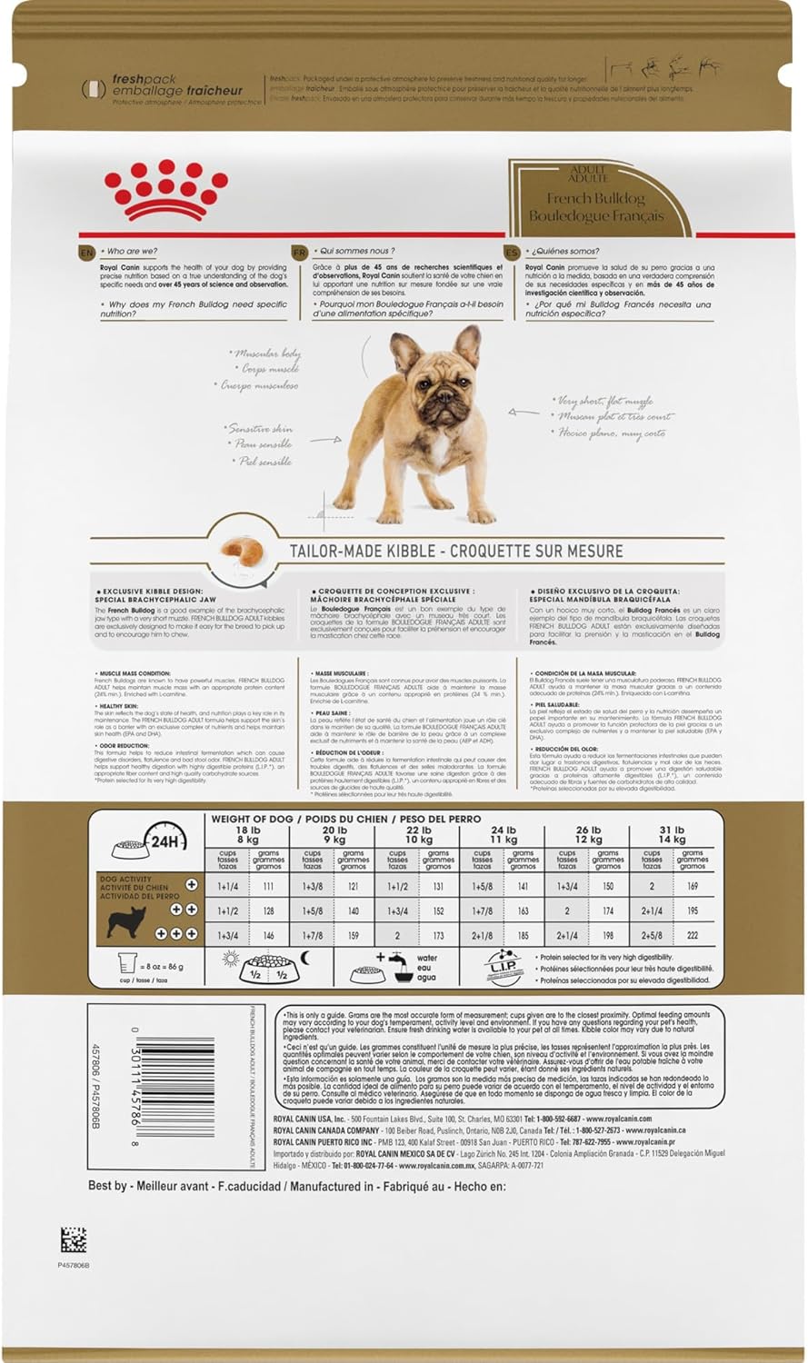 Royal Canin French Bulldog Adult Breed Specific Dry Dog Food -  Dry Dog Food Royal Canin