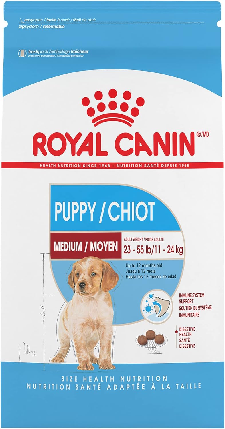 Royal Canin Size Health Nutrition Medium Puppy Dry Dog Food