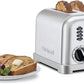 Cuisinart CPT-160 Metal Classic 2-Slice Toaster, Brushed Stainless