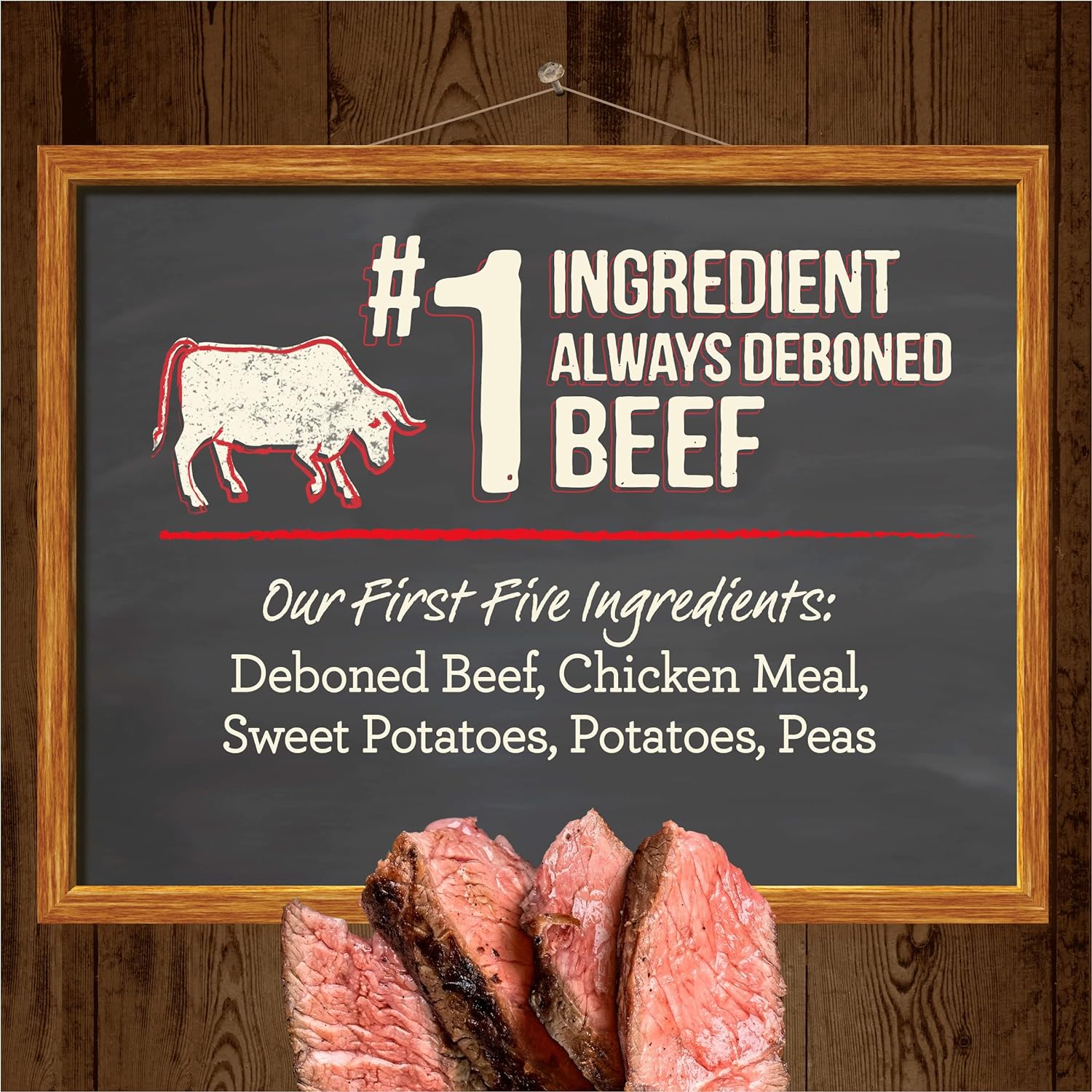 Merrick Grain Free Real Texas Beef & Sweet Potato Recipe Dry Dog Food -  Dry Dog Food Merrick