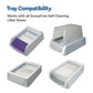 PetSafe ScoopFree Blue/White Crystal Cat Litter Tray Refills, 3 Pack -  Crystal Cat Litter Tray Refills PetSafe