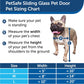 PetSafe 2-Piece Fits Sliding Glass Pet Door 76" - 81" Cat and Dog Door