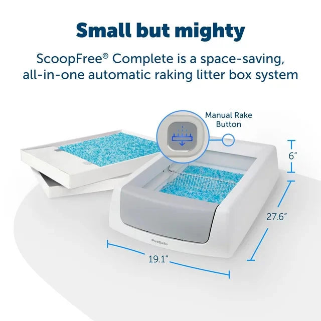 PetSafe ScoopFree Complete Classic Auto Self-Cleaning Litter Box -  Self-Cleaning Litter Box PetSafe