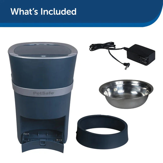 PetSafe Smart Feed, Electronic Pet Feeder for Cats & Dogs, 6L/24 Cup Capacity -  Automatic Feeder PetSafe