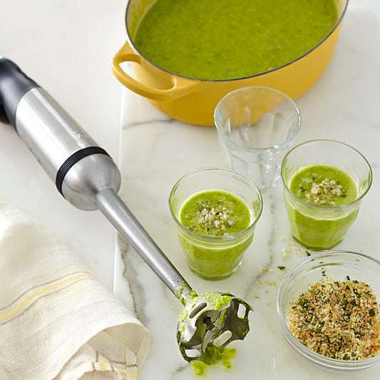 All-Clad Electrics Stainless Steel Immersion Blender 2 Piece Turbo Function