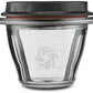 Vitamix Ascent Series Blending Bowls, Two 2 - 8 oz, Clear - 66192