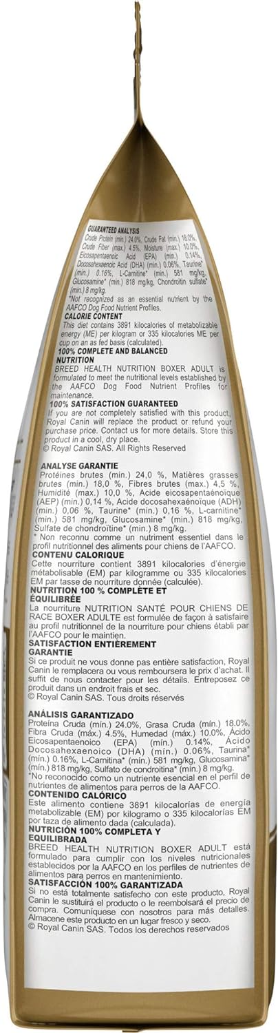 Royal Canin Breed Health Nutrition Boxer Adult Dry Dog Food -  Dry Dog Food Royal Canin