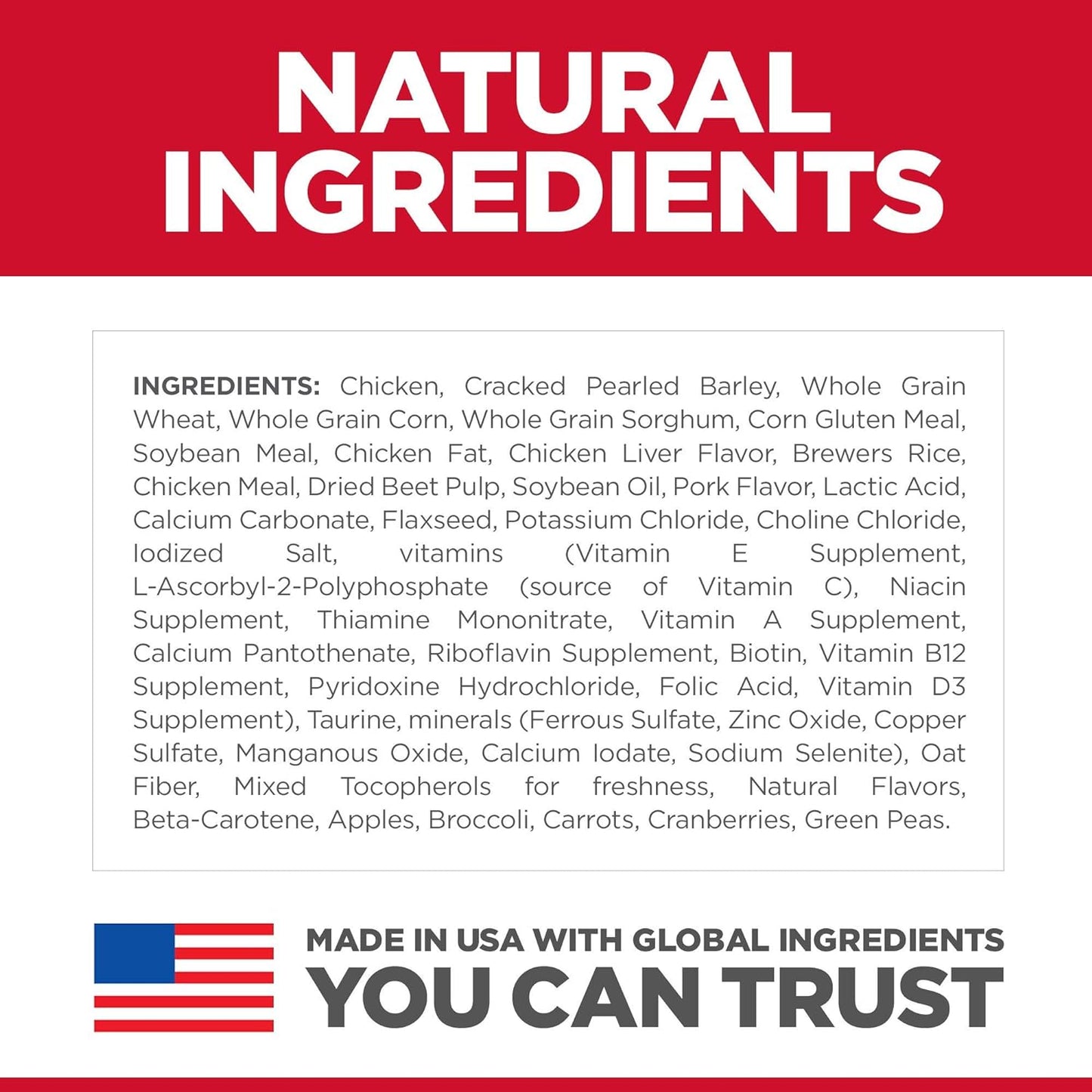 Hill's Science Diet Dry Dog Food, Adult 1-6, Small Bites, Chicken & Barley Recipe -  Dry Dog Food Hill's Science