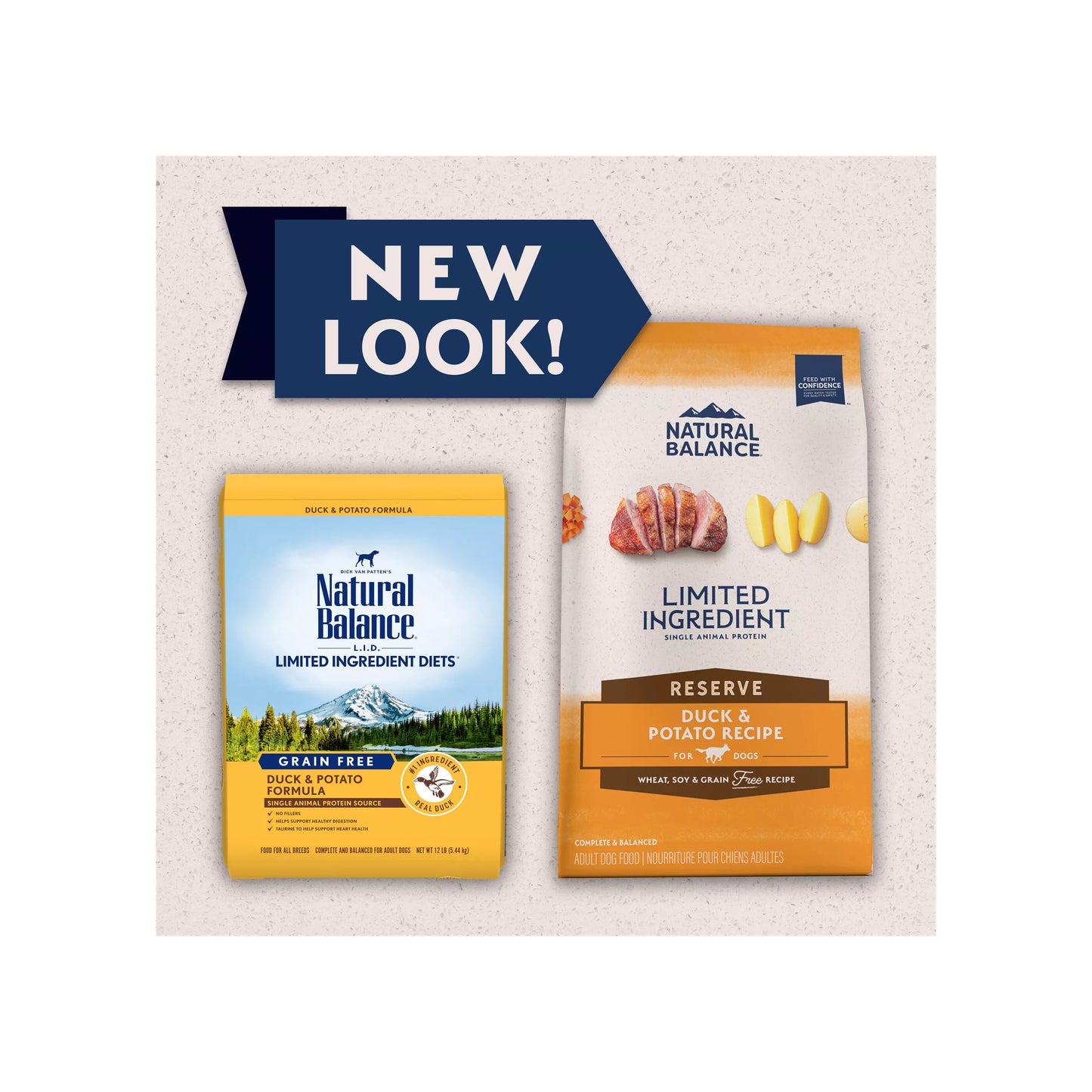 Natural Balance Limited Ingredient Diets Adult Dry Dog Food - Duck & Potato