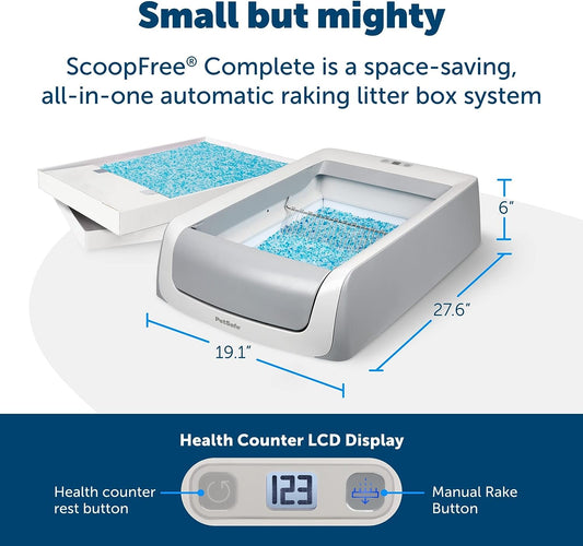 PetSafe ScoopFree Self-Cleaning Litter Box Second Generation -  Self-Cleaning Litter Box PetSafe