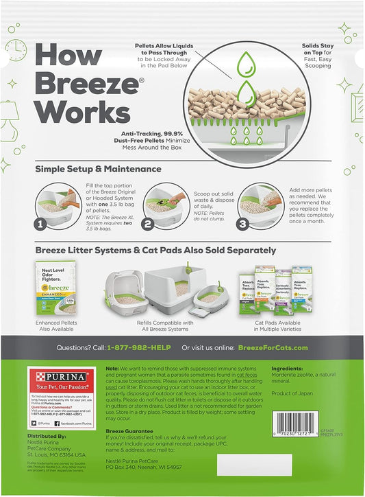 Purina Tidy Cats BREEZE Pellets Refill Litter, 6 Pack -  Litter Pellets Purina Tidy Cats