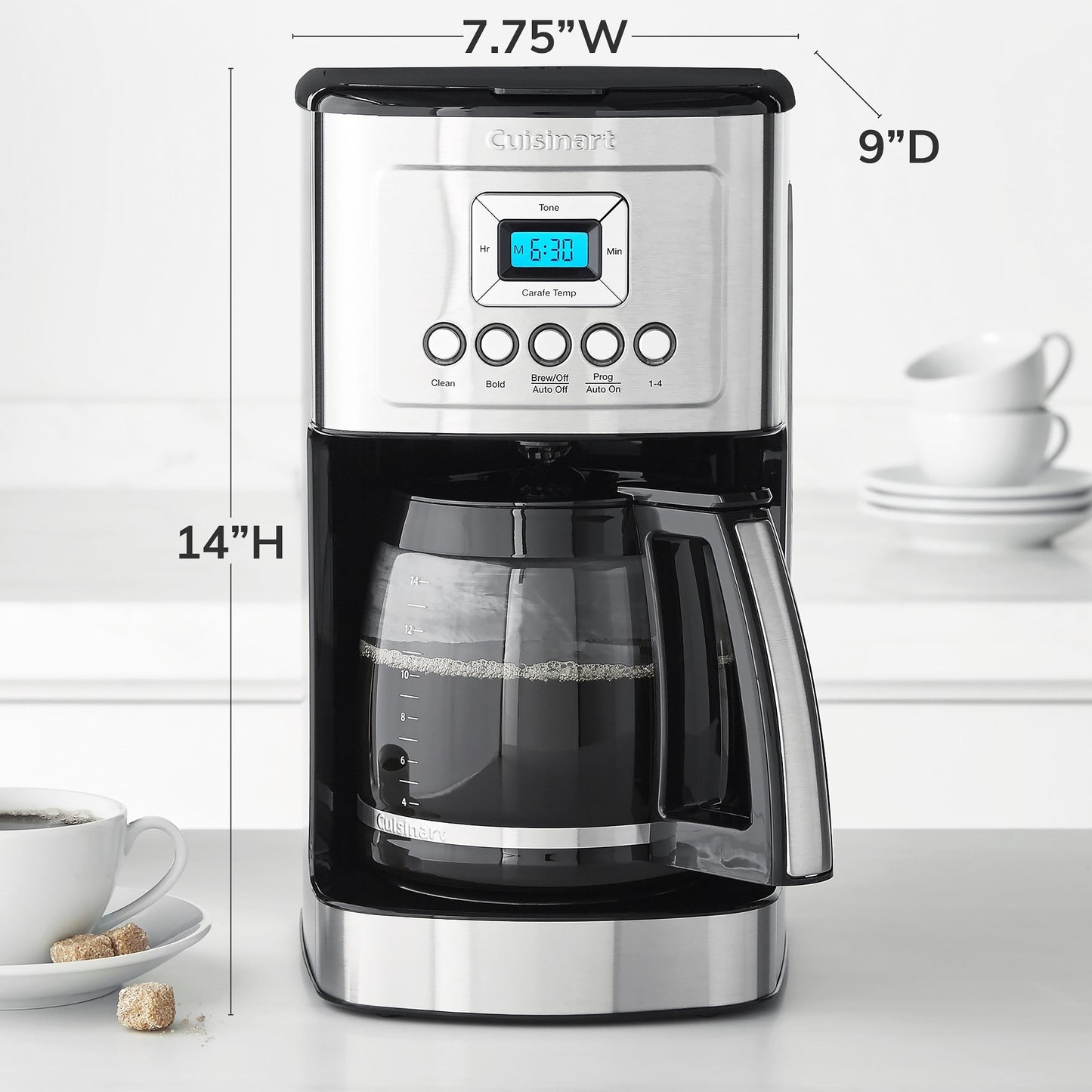 Cuisinart Perfectemp 14-Cup Programmable Coffee Maker w/ Glass Carafe