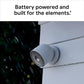 Google Nest Cam Outdoor/Indoor Security Camera with Wireless Battery - White