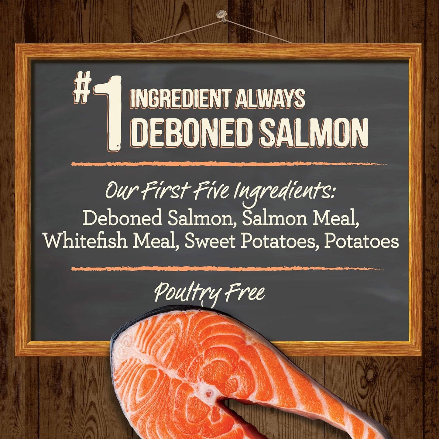 Merrick Grain Free Real Salmon & Sweet Potato Recipe Dry Dog Food -  Dry Dog Food Merrick